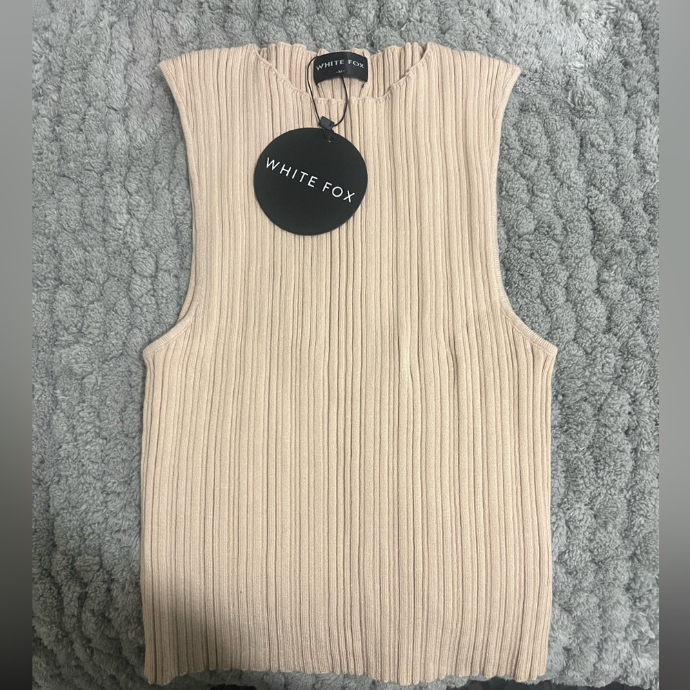 Whitefox nude top